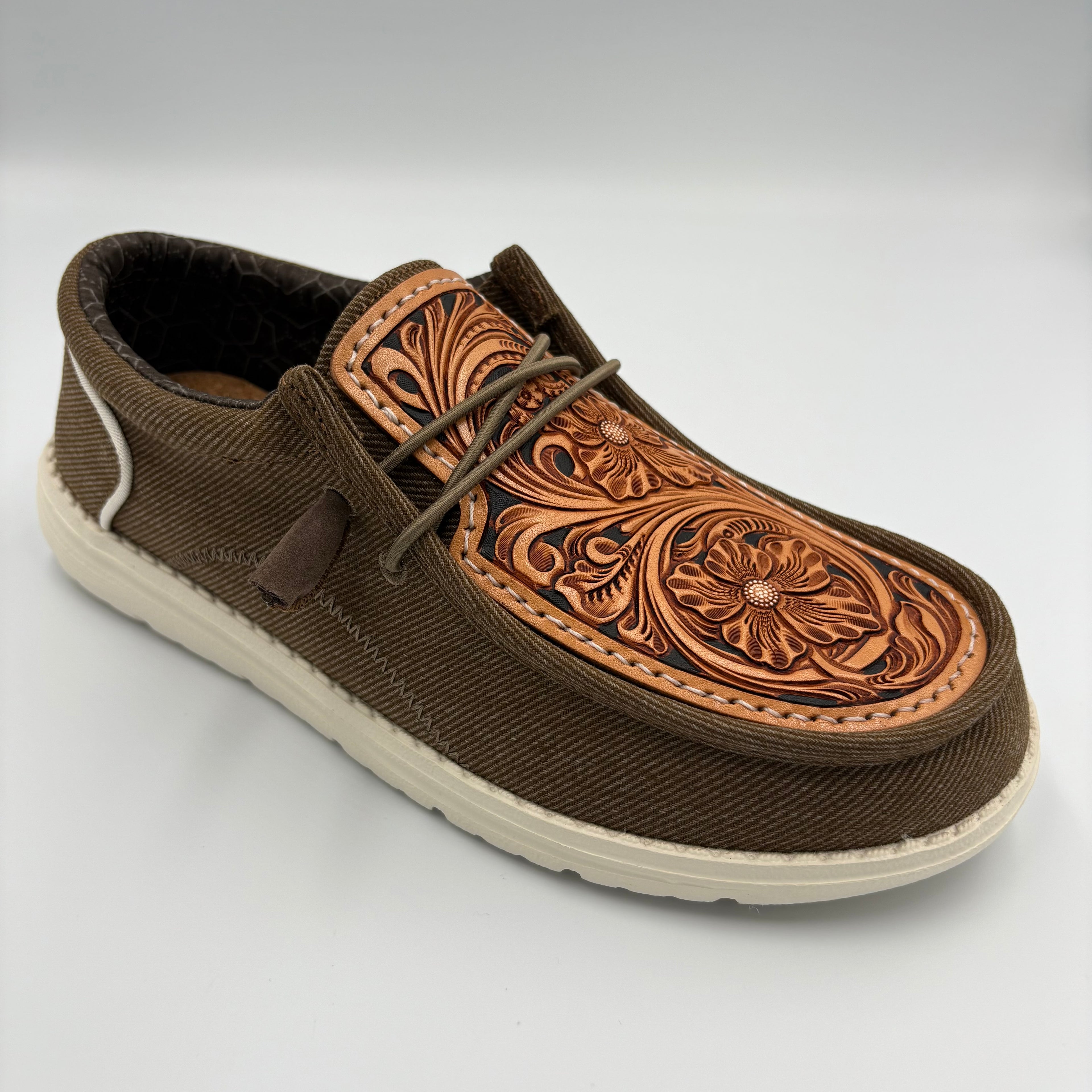 Rodeo Brown Shoe (Floral)