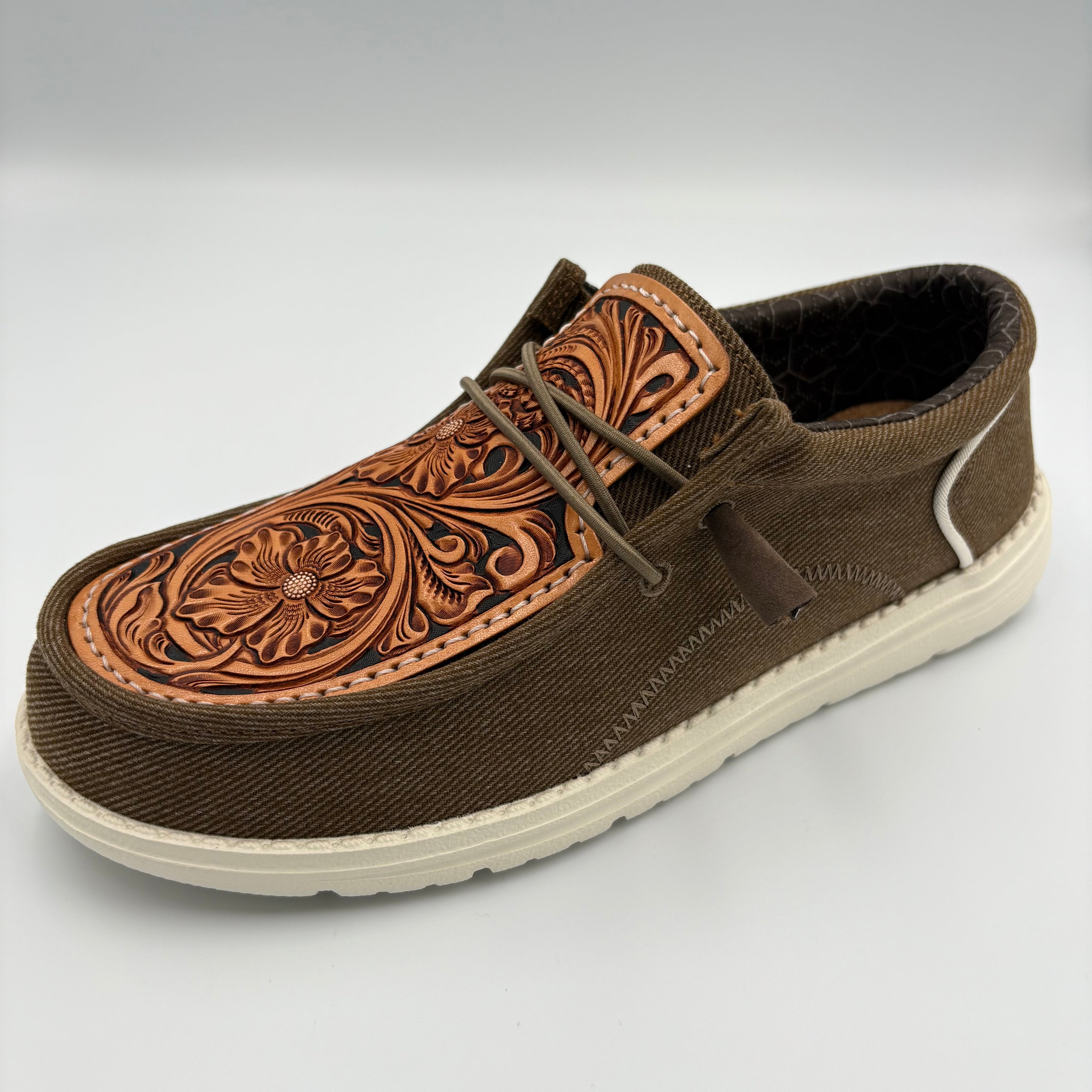 Rodeo Brown Shoe (Floral)