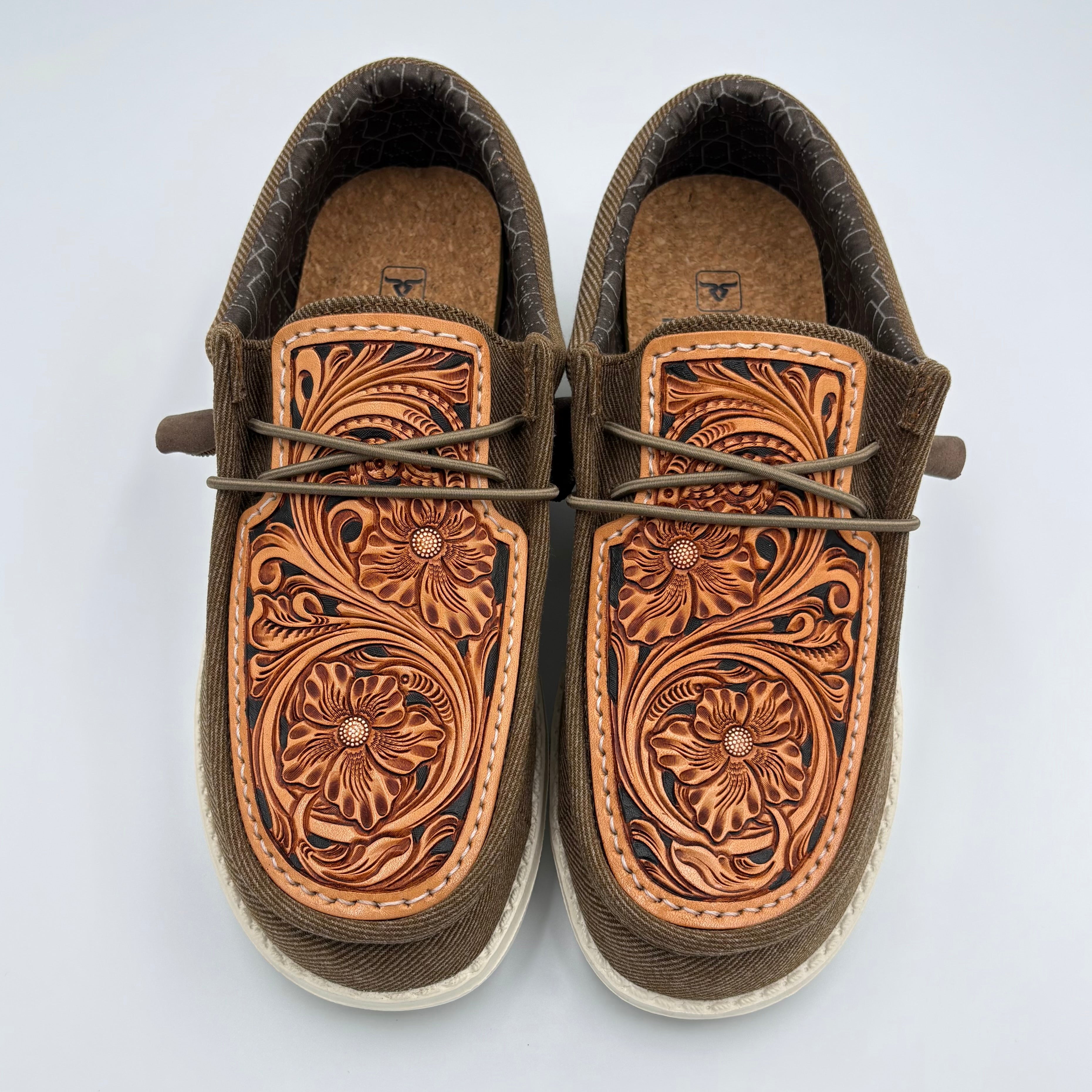 Rodeo Brown Shoe (Floral)