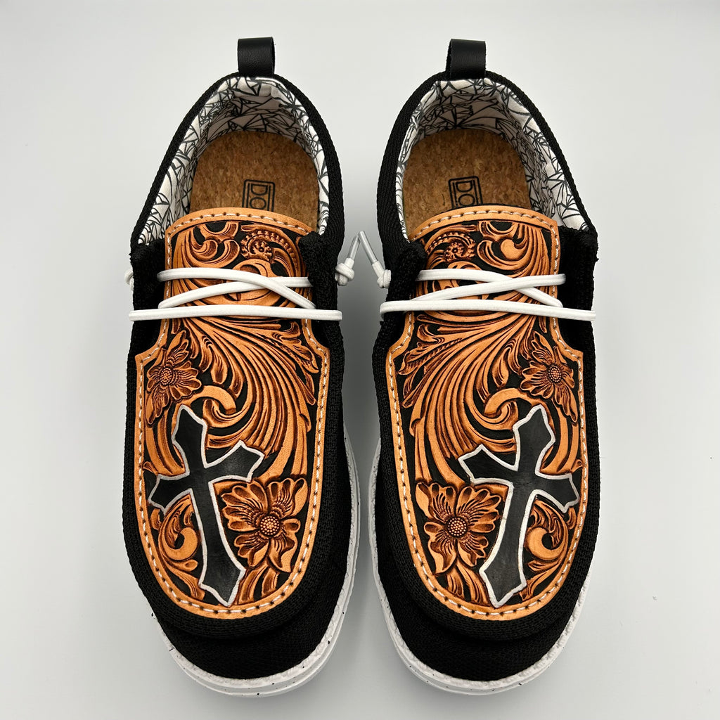 Rodeo Black Shoe (Cross)