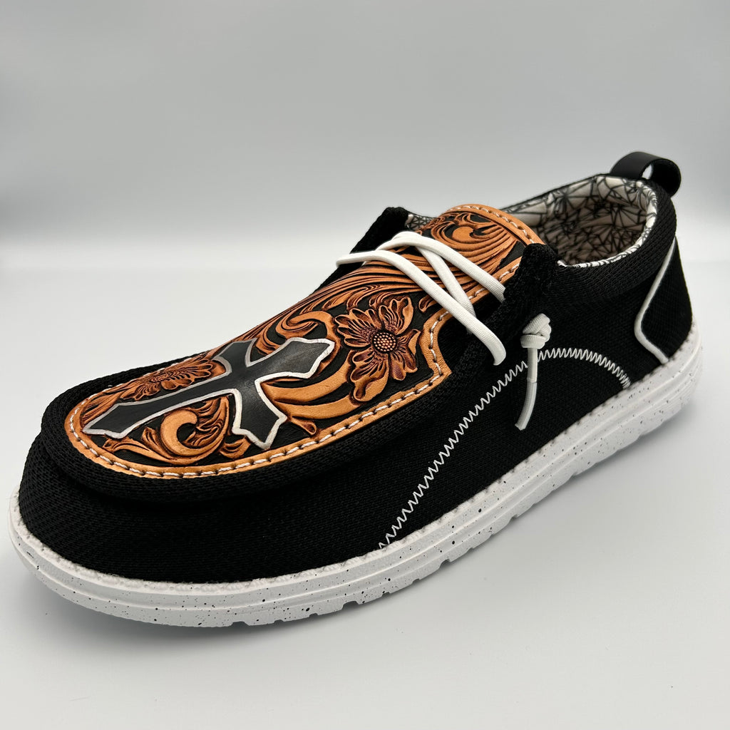 Rodeo Black Shoe (Cross)